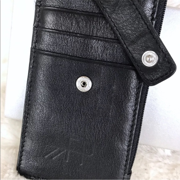 Lodis Black Leather Wallet RFID Protection New - Picture 5 of 8